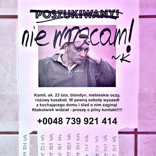 Kamil Hasselhoff - nie wracam nie wracam nie wracam nie wracam