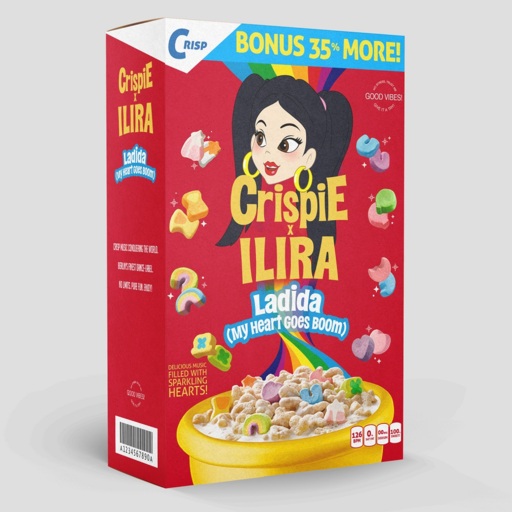 CRISPIE / ILIRA - Ladida (My Heart Goes Boom)